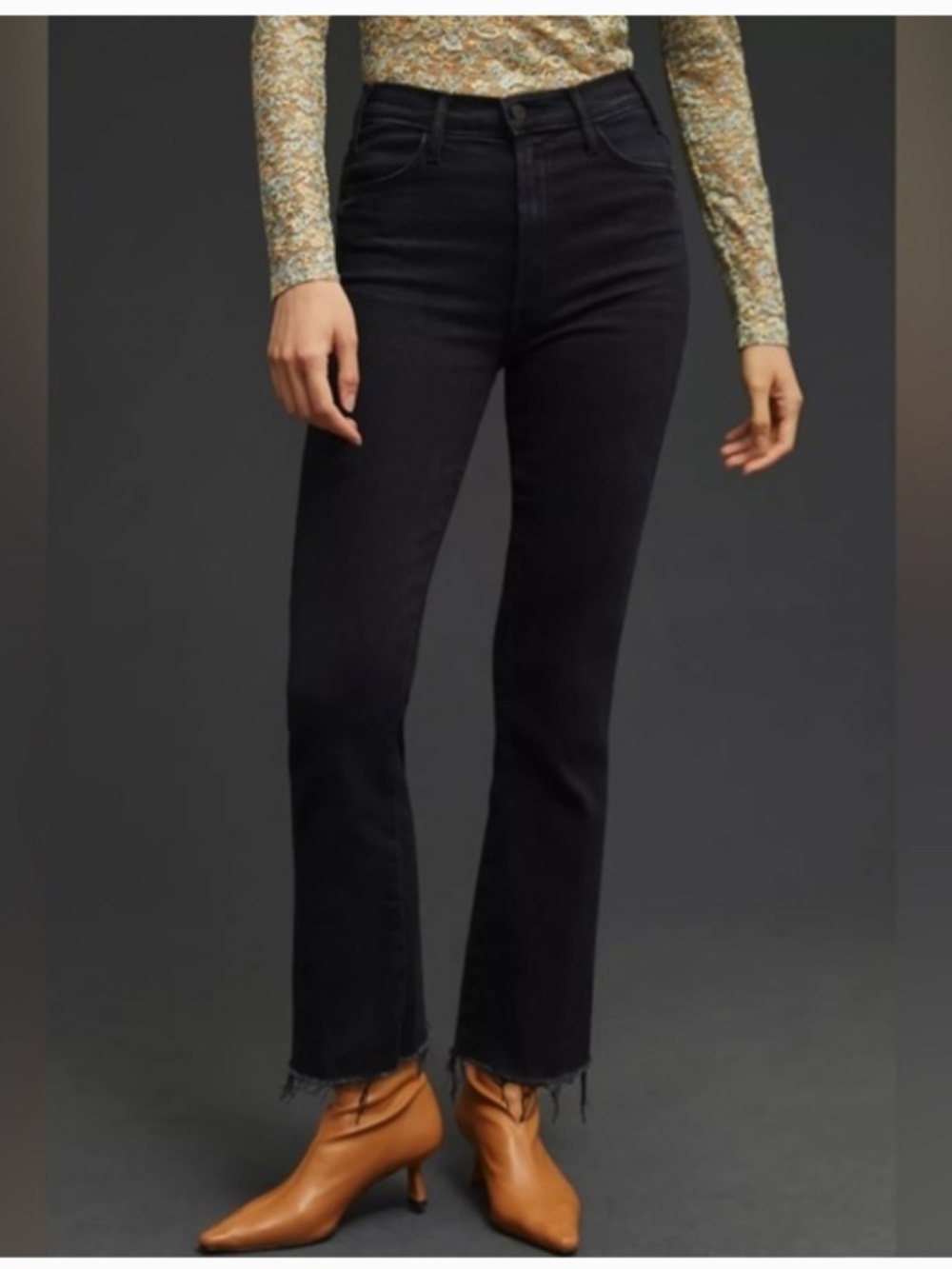 MOTHER Hustler Ankle Fray